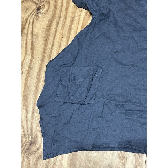 Catwalk Studio Ramie Tunic Blouse Top 3/4 Sleeve Women S @N2 - Picture 4 of 8